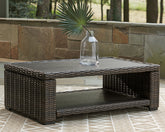 Warmstead Furniture - Ashley Furniture - Grasson Lane Outdoor - Square End Table / Brown - P783-702